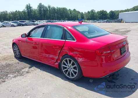 2015 Audi A4 2.0T Premium from USA, damaged, VIN WAUFFAFL6FN038387